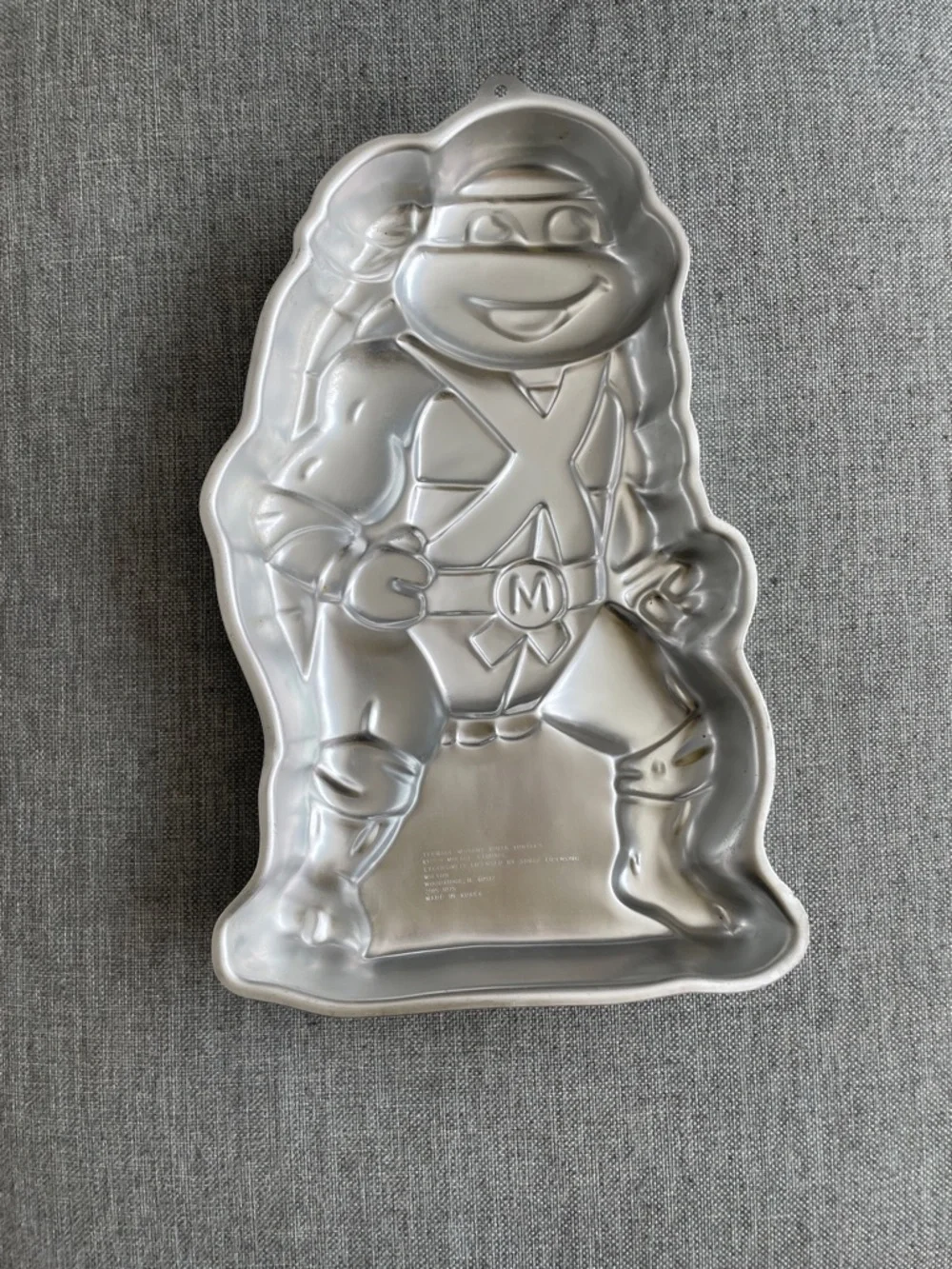 Wilton Silver Teenage Mutant Ninja Turtle Character Cake Pan